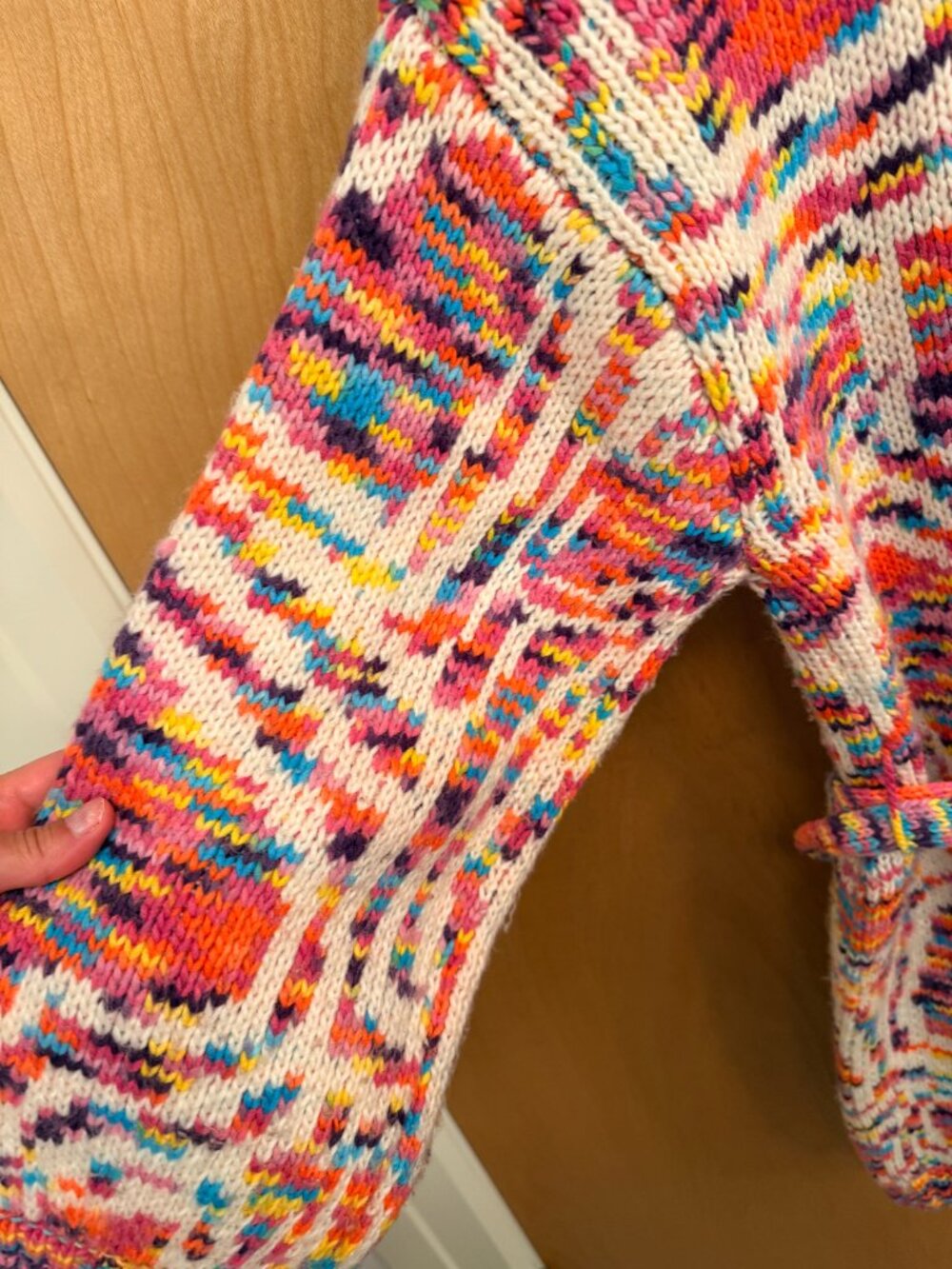 Farm Rio Multicolored Wild Hearts Cardigan - Picture 16 of 16